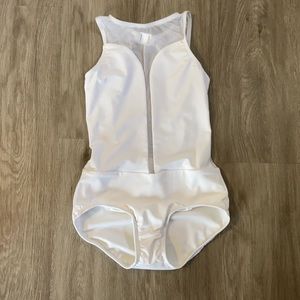 Premium Juliette Adult White Leotard Small